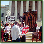 Protest at the Supreme Court