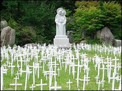 Cemetery for Aborted Children in Kkottongnae, South Korea