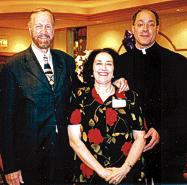Joe, Laura, Fr. Heyd