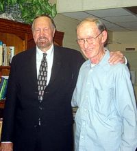 Joe with Larry Schmidt