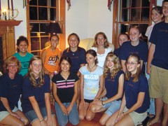Annie Cassleman and a group of pro-life teens