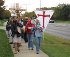 Jericho March during the 40 Days for Life in Aurora