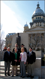 The Pro-Life Action League's contingent at the Capital