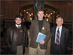 Pro-lifers at the Illinois capitol