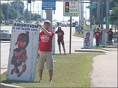 Face the Truth outside Planned Parenthood, Aurora, IL