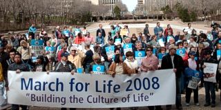 March for Life in Edmonton, Alberta, Canada May 3
