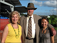 Ann and Joe Scheidler with pro-lifer Catie Statler
