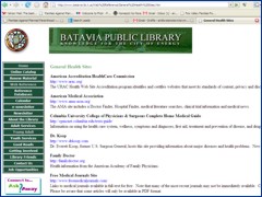 Batavia Library's Web Page