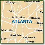 Map of Atlanta