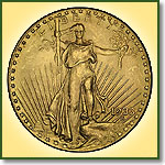 Gold Double Eagle coin