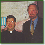 Joe Scheidler with Father Frank Pavone