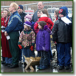 Caroling outside Planned Parenthood Aurora