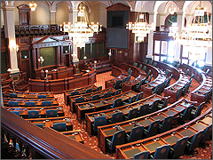 Illinois House of Representatives floor