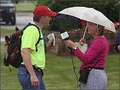 Iowa public radio interviews Eric Scheidler