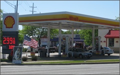 Shell gas station that apparently doesn't want business from pro-lifers