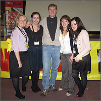 Eric with Youth Defence conference team