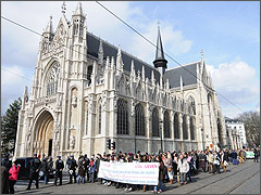 March for Life Belgium 2010