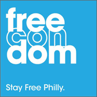 Logo for the new Freedom Condom, one million of which will be given away to kids as young as 11 years old