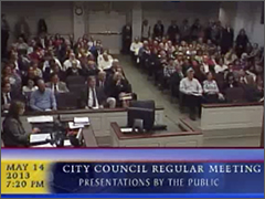 Fairfax City Council meeting