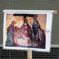 Stations of the Cross at Planned Parenthood