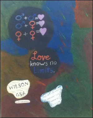 pro-life flyer at wilson high school