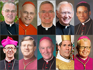 Bishops attending the National Day of Remembrance for Aborted Children