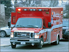 Ambulance at PP Aurora 1/19/14
