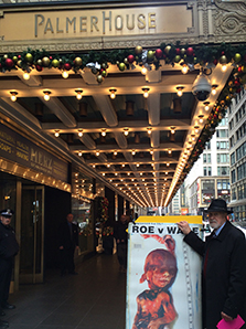 Protest at the Palmer House