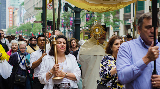 Eucharistic Procession in Chicago