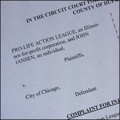 Pro-Life Action League v. City of Chicago