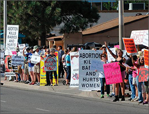 Protest in Albuqurque, NM